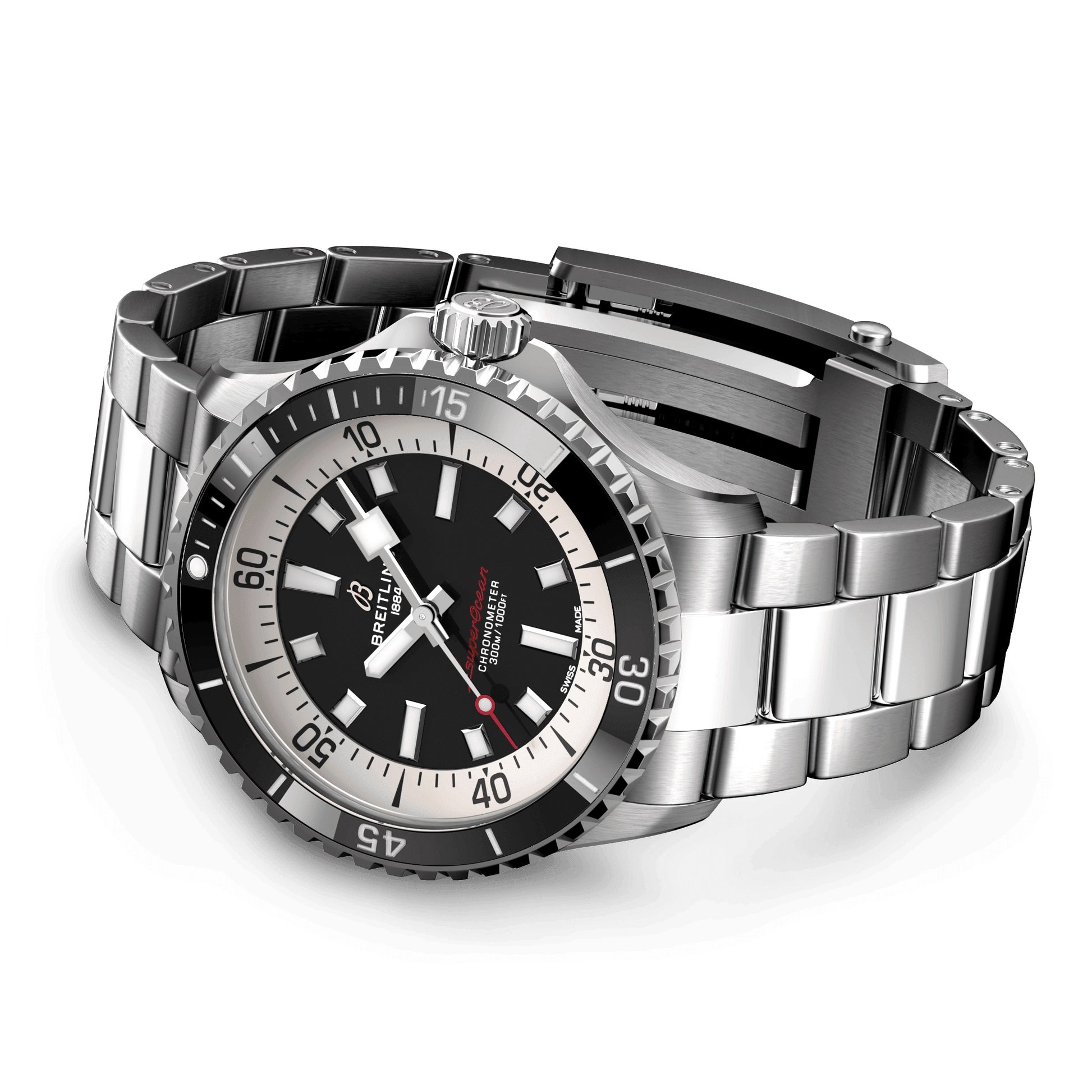 Side Breitling Superocean Automatic Ref# A17375211B1A1