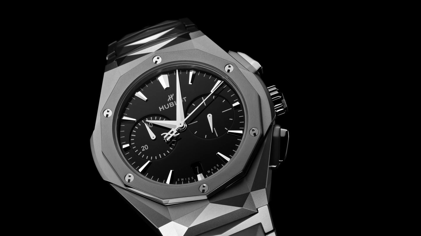 Hublot Classic Fusion Chronograph Orlinkski Full Titanium, 41mm, Ref# 549.NI.1270.NI.ORL23, Dial 1