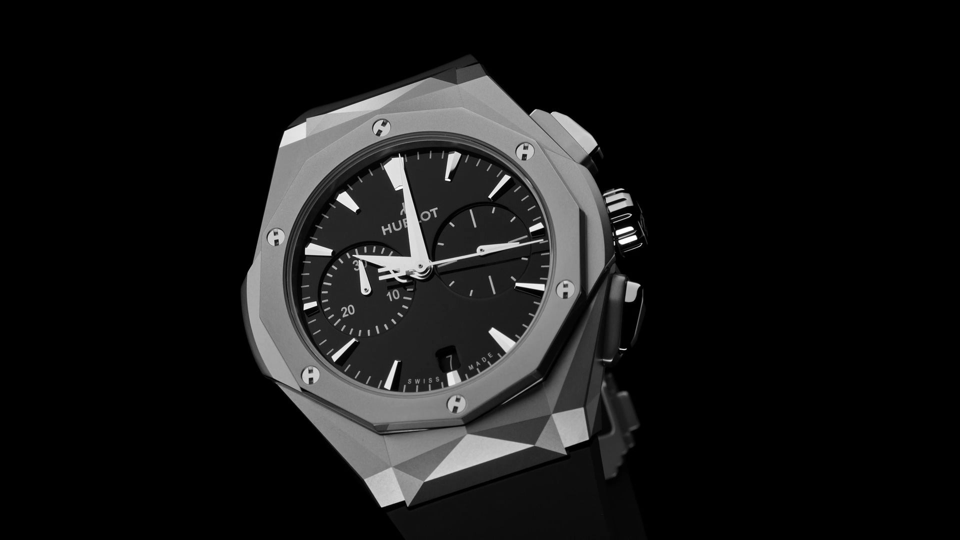 Hublot Classic Fusion Chronograph Orlinkski Titanium, 41mm, Ref# 549.NI.1270.RX.ORL23, Dial 1