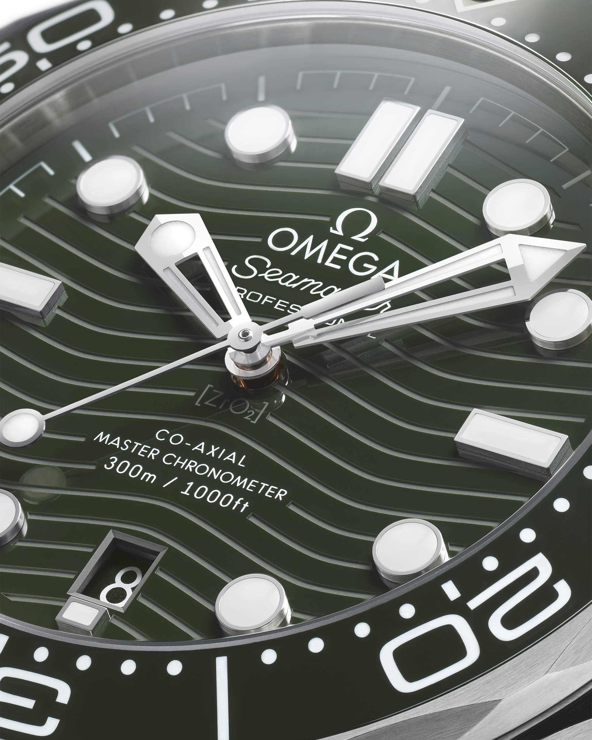 Omega Seamaster Diver 300M CO‑AXIAL MASTER CHRONOMETER Ref# 210.30.42.20.10.001, Dial