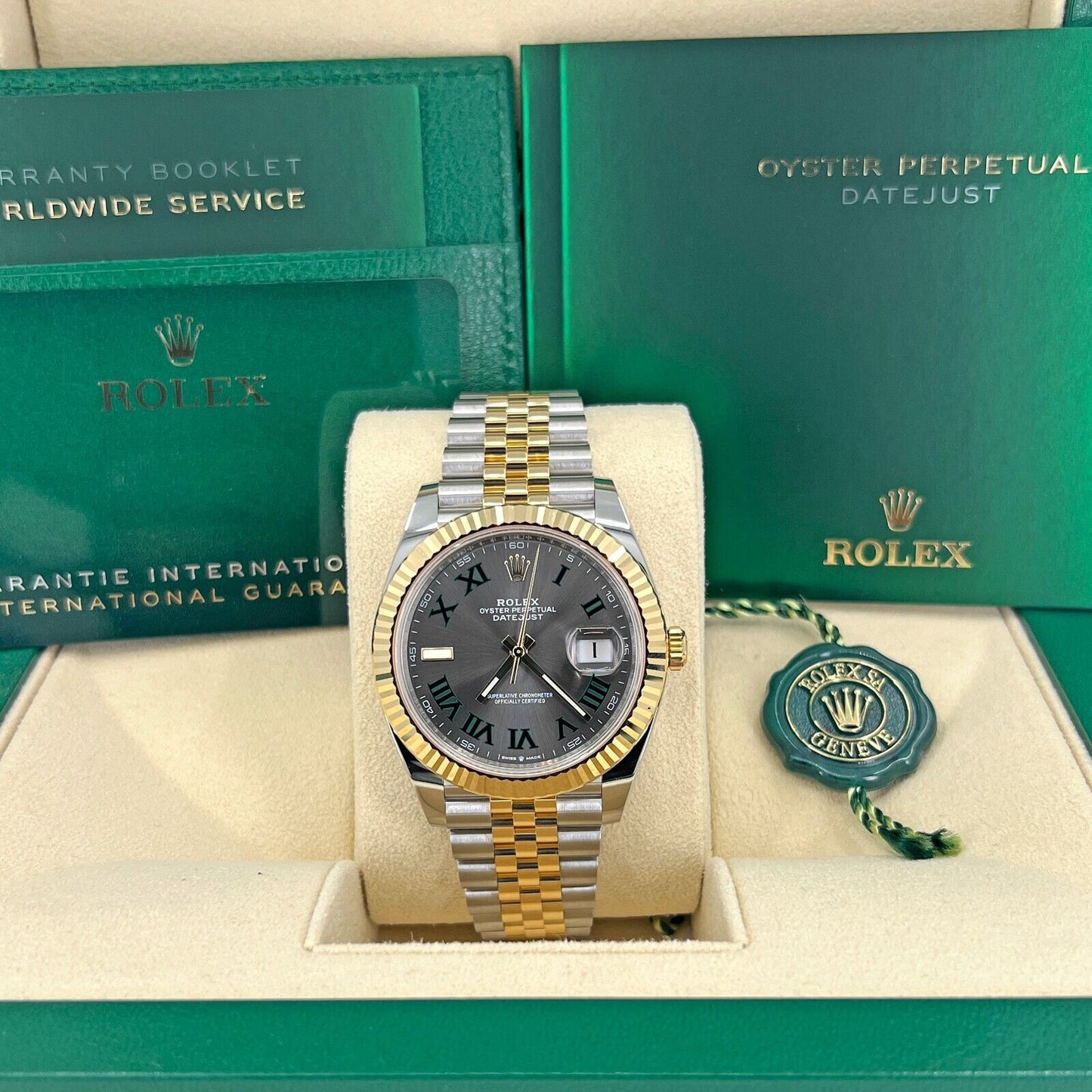 Rolex datejust 2025 41 vollgold