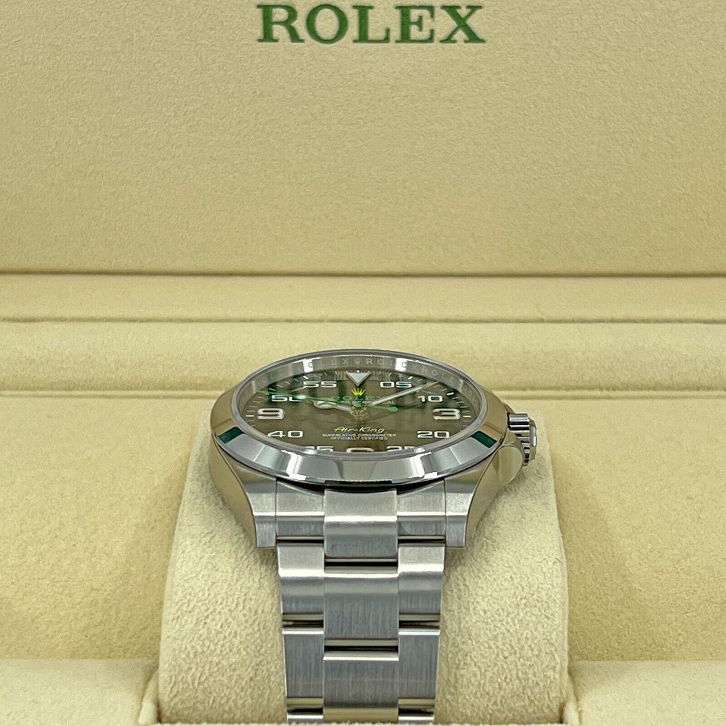 Rolex Air-King, 40mm, Oystersteel, Ref# 126900-0001, Side