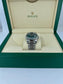 Rolex, Datejust 36, Oystersteel and 18k White Gold, 36mm, Green Mint Dial, Fluted, Jubilee, Ref# 126234-0051, Side
