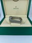Rolex, Datejust 36, Oystersteel and 18k White Gold, 36mm, Green Mint Dial, Fluted, Jubilee, Ref# 126234-0051, Bracelet 1