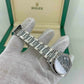 Rolex Datejust, 36mm, Oystersteel and 18k White Gold, Green Slate Roman, Oyster, Fluted, 126234-0046, Main view 1