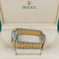 Rolex Datejust 36, 18k Yellow Gold and Stainless Steel, 36mm, Golden, palm motif dial, Ref# 126233-0037, Bracelet