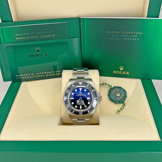 Rolex Deepsea James Cameron, D-blue Dial, 44mm, Oystersteel, Ref# 126660-0002