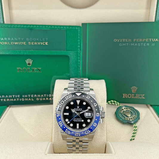 Rolex GMT-Master II, BATGIRL, Stainless Steel, 40mm, Ref# 126710blnr-0002