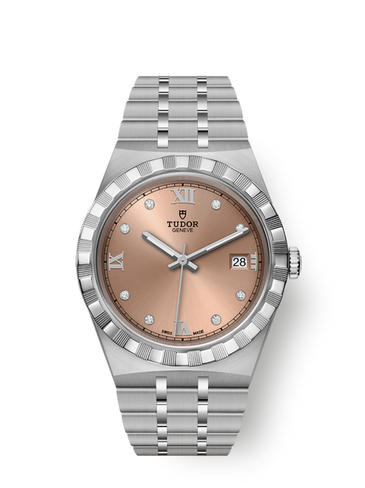 Tudor Royal, Stainless Steel with Diamond-set, 38mm, Ref# M28500-0009