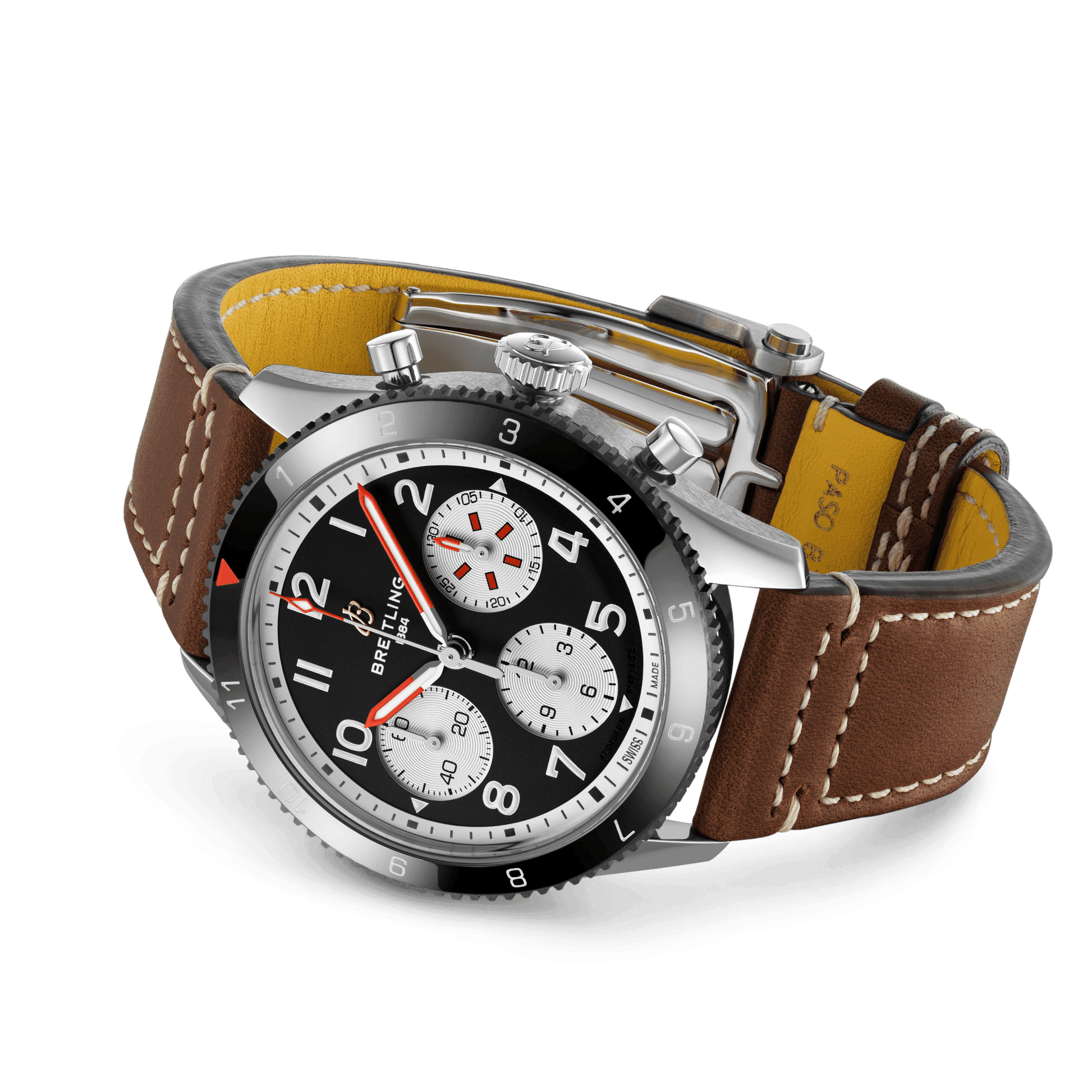 Breitling Classic AVI Chronograph 42 Mosquito, Stainless Steel, Ref# Y233801A1B1X1, Unworn 2024, main view