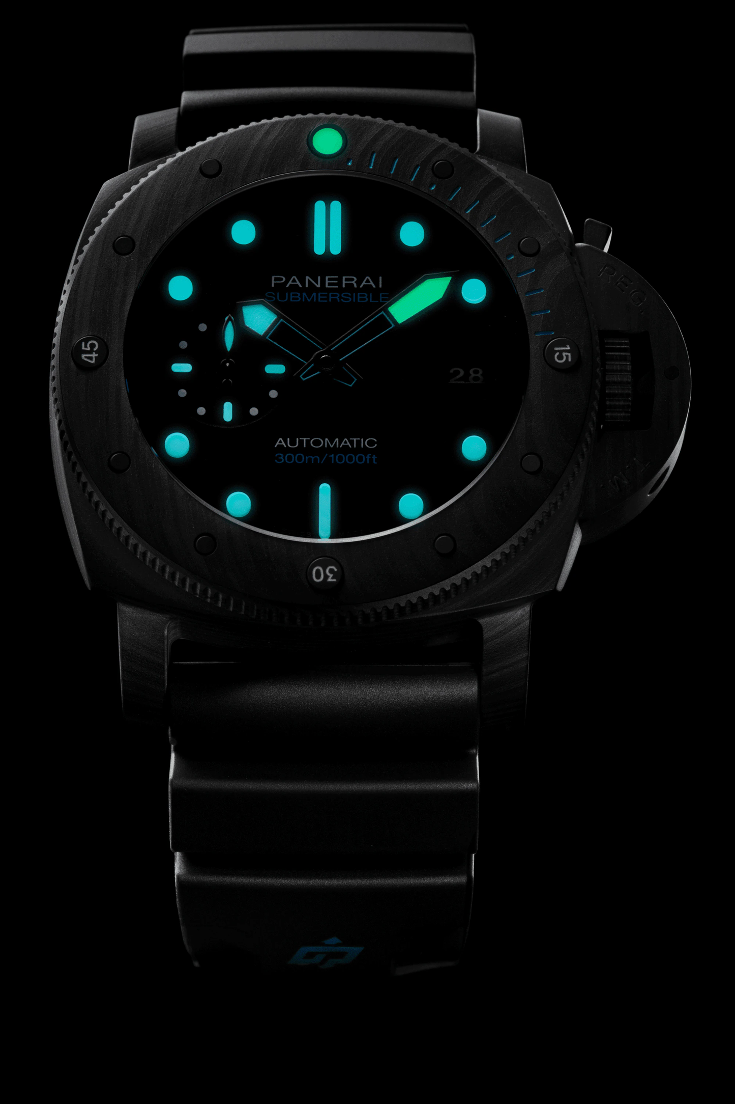 Panerai Submersible Carbotech™ - 47mm, Ref# PAM01616,  Luminous