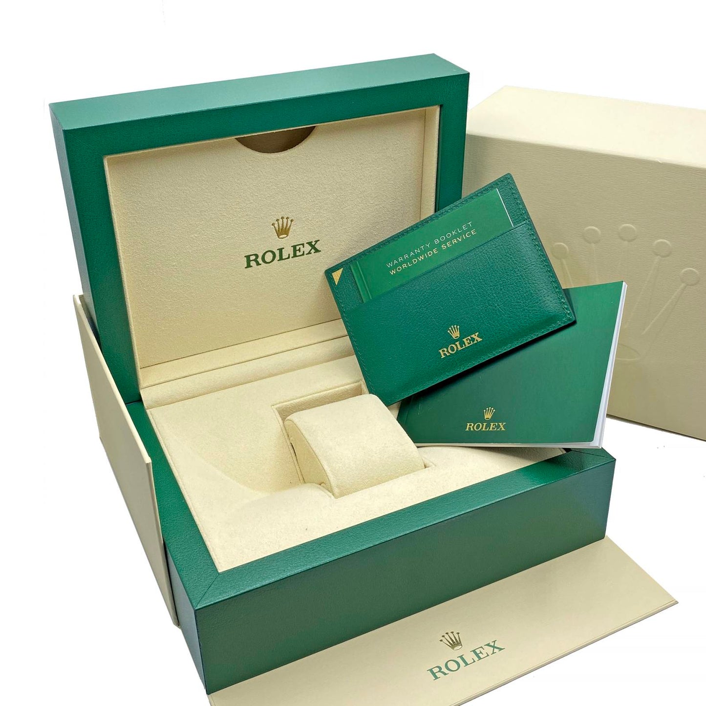 Box Rolex Day-Date 40 White gold Ref# 228349RBR-0036