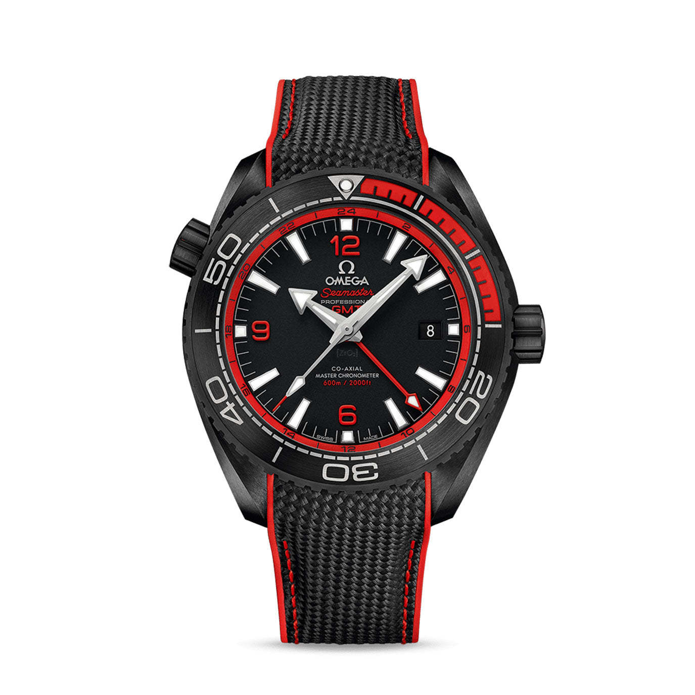 Omega Seamaster PLANET OCEAN 600M CO‑AXIAL MASTER CHRONOMETER GMT Ref# 215.92.46.22.01.003