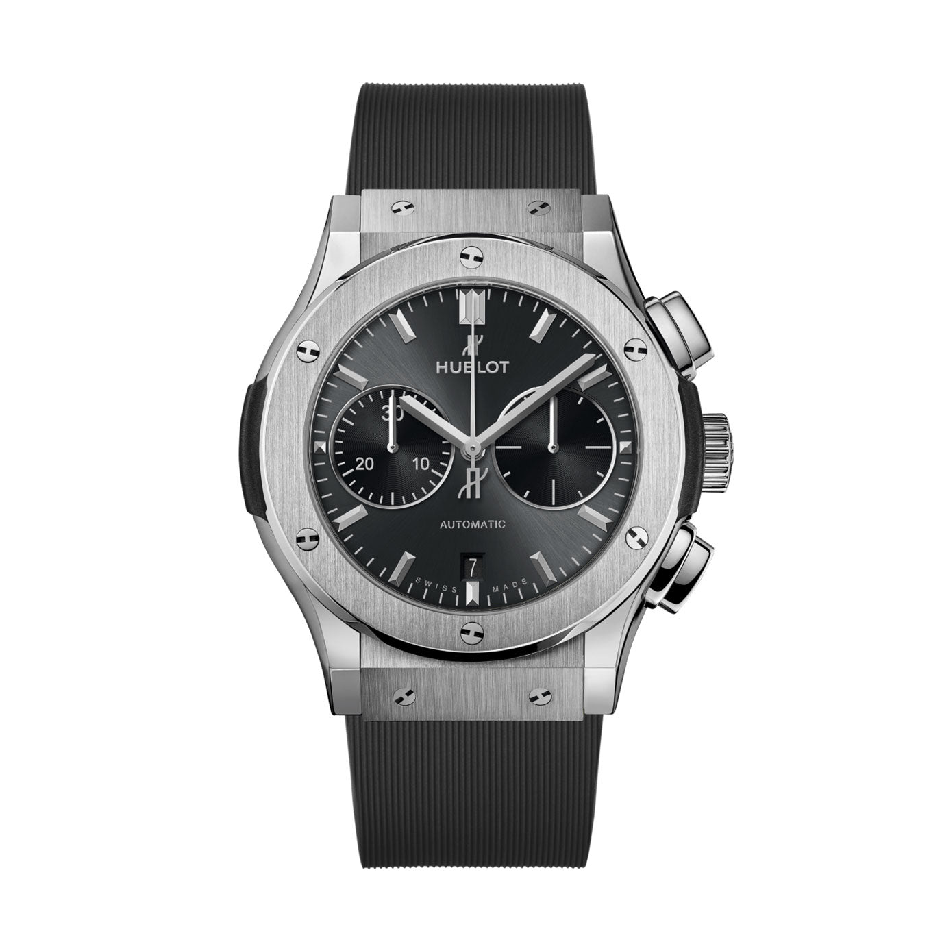 Hublot Classic Fusion Racing Grey Chronograph Titanium Ref# 521.NX.7071.RX