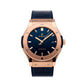 Hublot Classic Fusion King Gold Blue 45mm, Ref# 511.OX.7180.LR