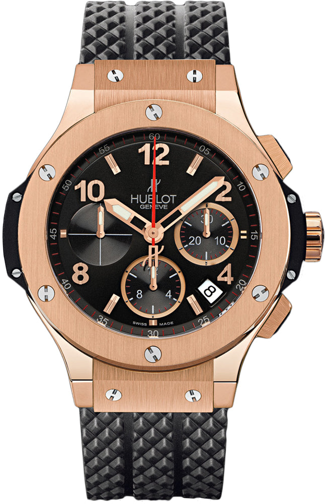 Hublot Big Bang, Original Gold Chronograph, 18k Rose Gold, 44 mm, Ref# 301.PX.130.RX, Dial