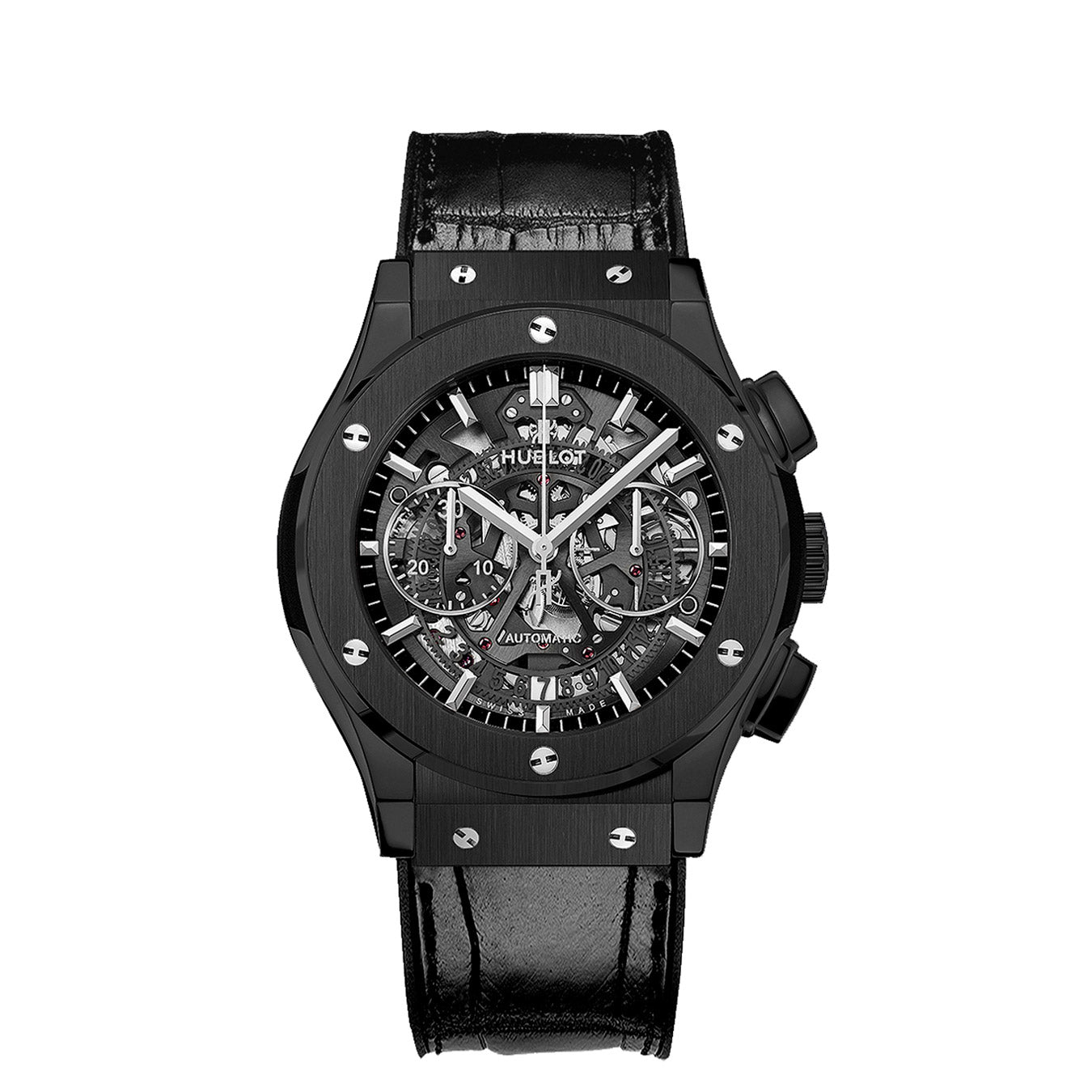 Hublot Classic Fusion Aerofusion Black Magic Chronograph 45mm, Ref# 525.CM.0170.LR