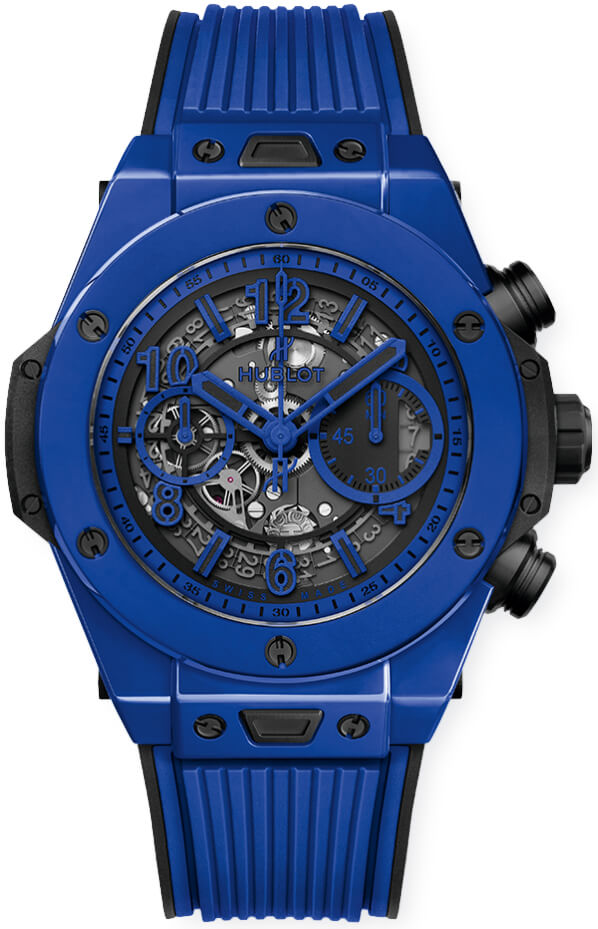 Hublot Big Bang Unico Blue Magic 45mm, Ref# 411.ES.5119.RX, Dial