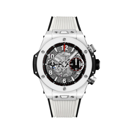 Hublot Big Bang, Unico White ceramic, 42mm, Ref# 441.HX.1170.RX