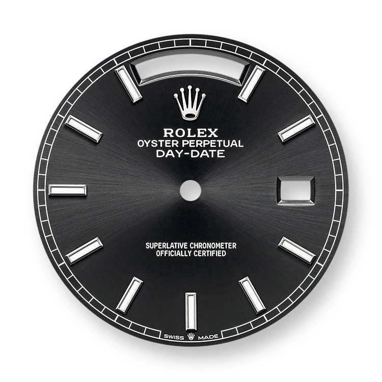 Rolex Day-Date, 40mm, Platinum, Ref# 228236-0003, Dial