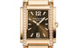 Patek Philippe Twenty~4 Quartz Ladies Watch, 18k Rose Gold with 34 Diamond (~0.57 ct), 25.1 x 30 mm, Ref# 4910/1201R-001, Dial