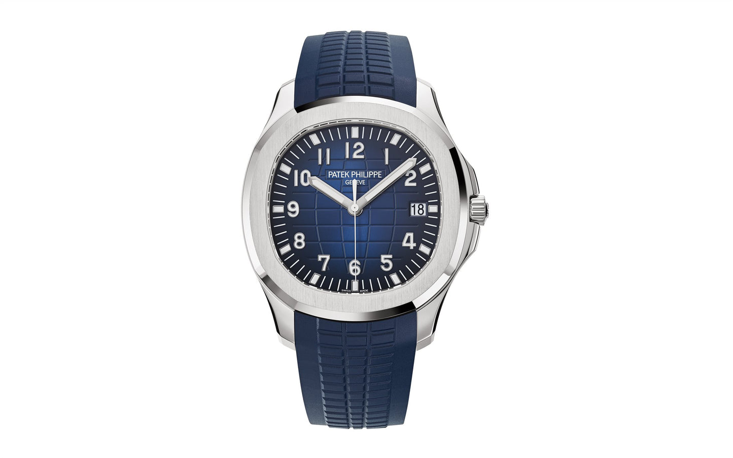 Patek Philippe Aquanaut Date, Sweep Seconds Watch, 18k White Gold 42,2 mm, Ref# 5168G-001, 1