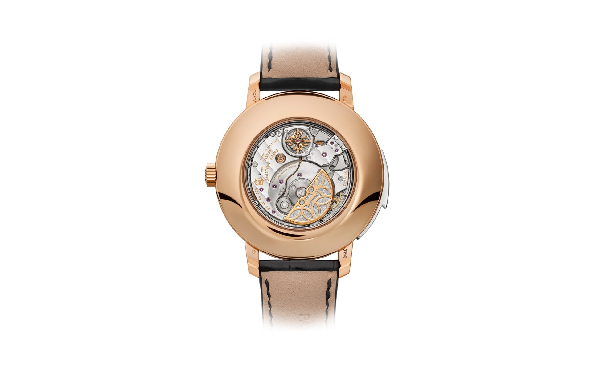 Patek Philippe Grand Complication, 18k Rose Gold set with baguette diamonds, 43mm, Ref# 5304/301R-001, Back