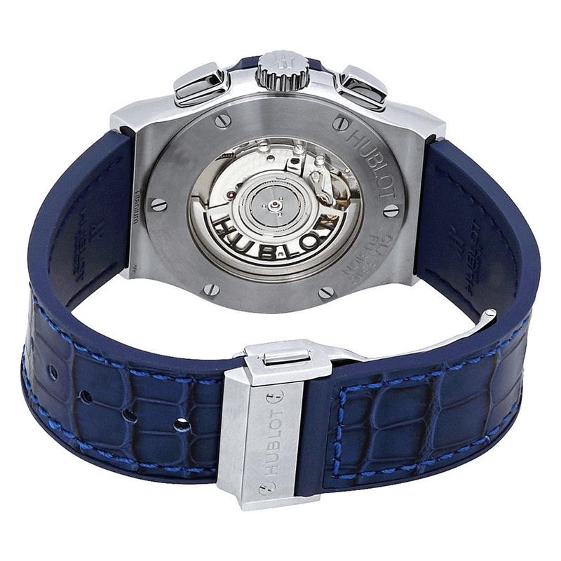 Hublot Classic Fusion Chronograph Titanium Blue 45mm, Ref# 541.NX.7170.LR, Back