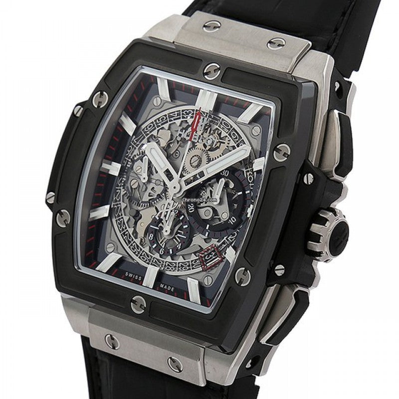 Hublot Spirit of Big Bang Titanium Ceramic 51mm x 45mm, Ref# 601.NM.0173.LR, Right