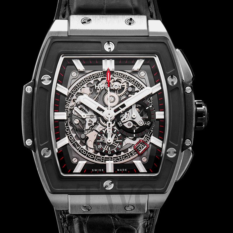 Hublot Spirit of Big Bang Titanium Ceramic 51mm x 45mm, Ref# 601.NM.0173.LR, Dial