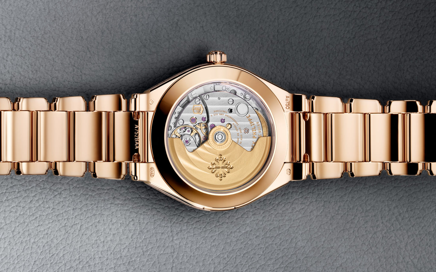 Patek Philippe Twenty~4 Automatic, 18k Rose Gold with 160 diamonds ~0,77ct, 36mm, Ref# 7300/1200R-010, back 1