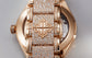 Patek Philippe Twenty~4 Haute Joaillerie Automatic, 18k Rose Gold with 3238 diamonds: ~17.21 ct, 36mm, Ref# 7300/1450R-001, Clasp