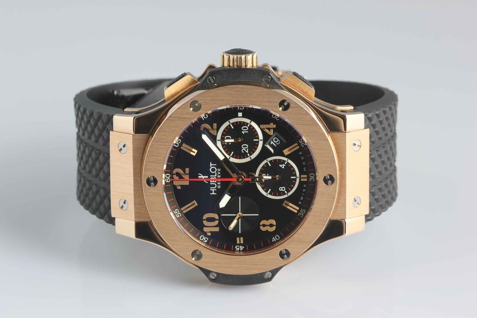 Hublot Big Bang, Original Gold Chronograph, 18k Rose Gold, 44 mm, Ref# 301.PX.130.RX, Main view