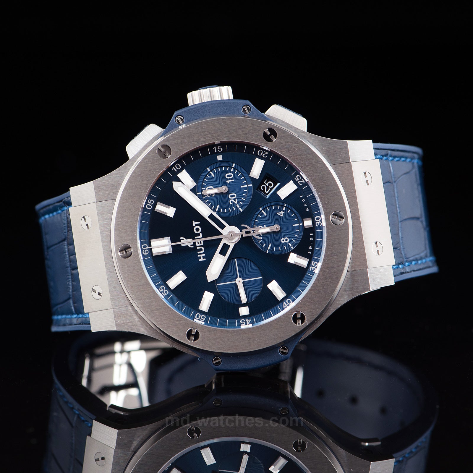 Big Bang Steel Blue 44 mm