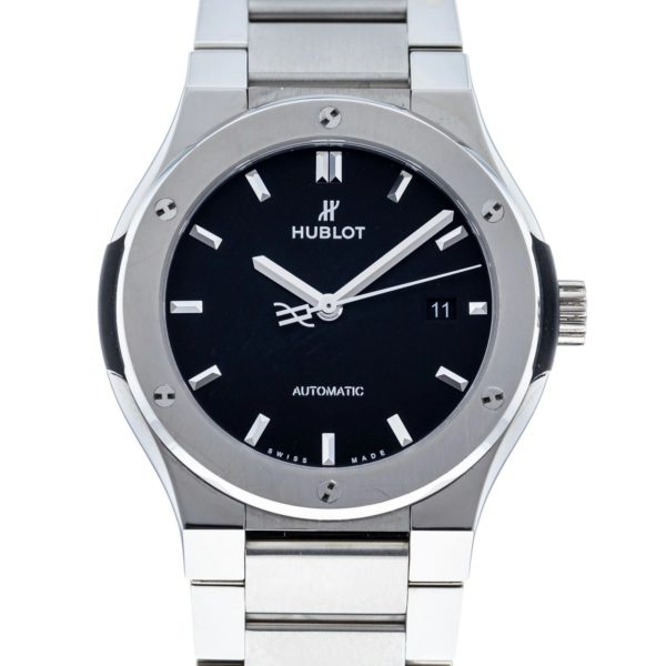 Hublot Classic Fusion Titanium Bracelet 42mm, Ref# 548.NX.1170.NX, Dial