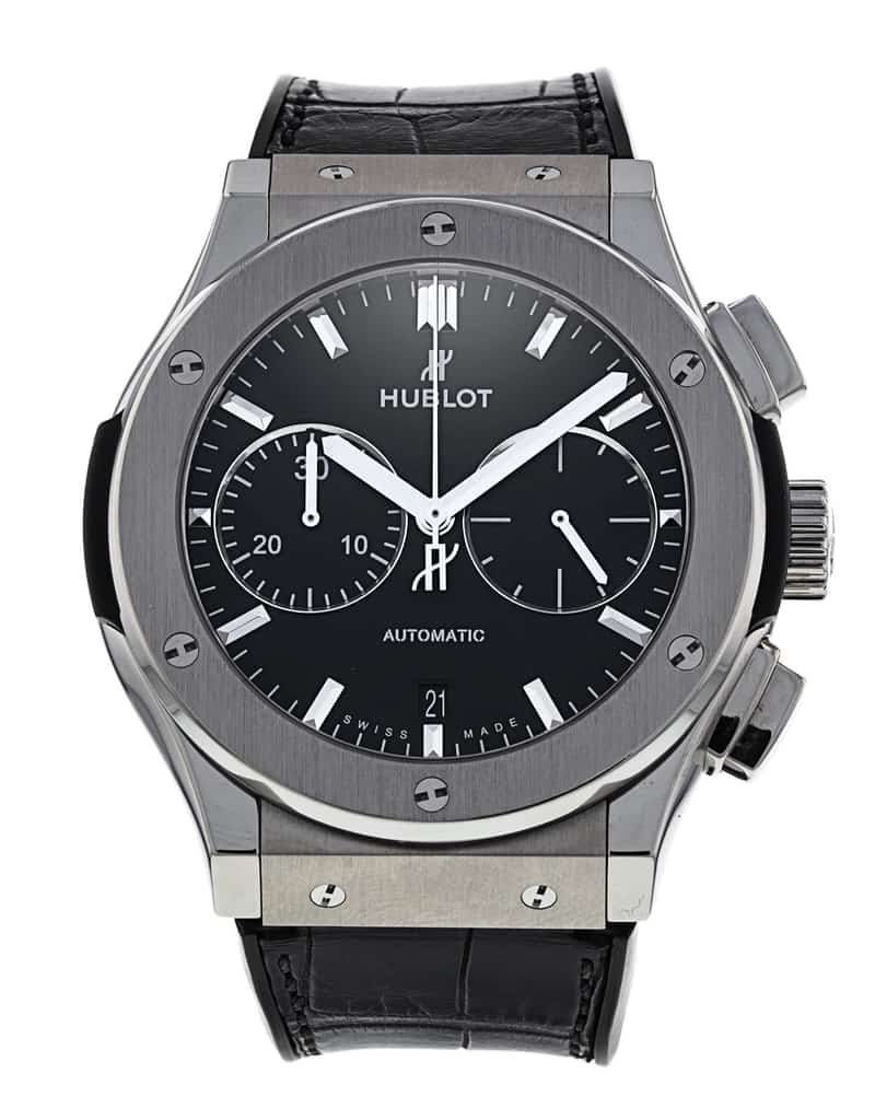 Hublot Classic Fusion Chronograph Automatic 45mm, Ref# 521.NX.1171.LR, Dial