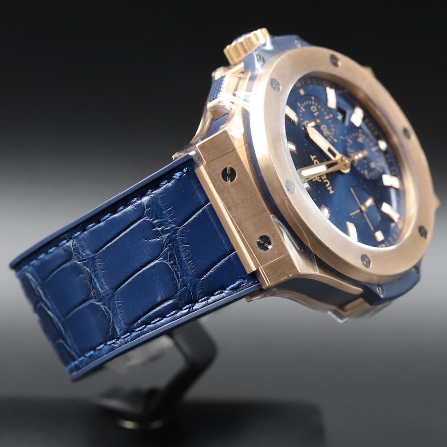 Hublot Big Bang Gold Blue 44mm, Ref#301.PX.7180.LR, Strap