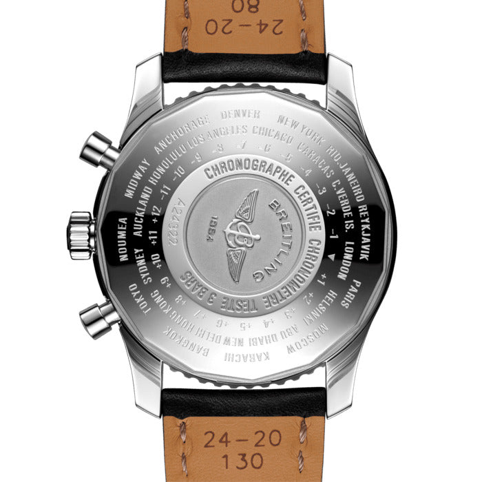 Breitling Navitimer Chronograph GMT 46, Ref# A24322121B2X2, Back