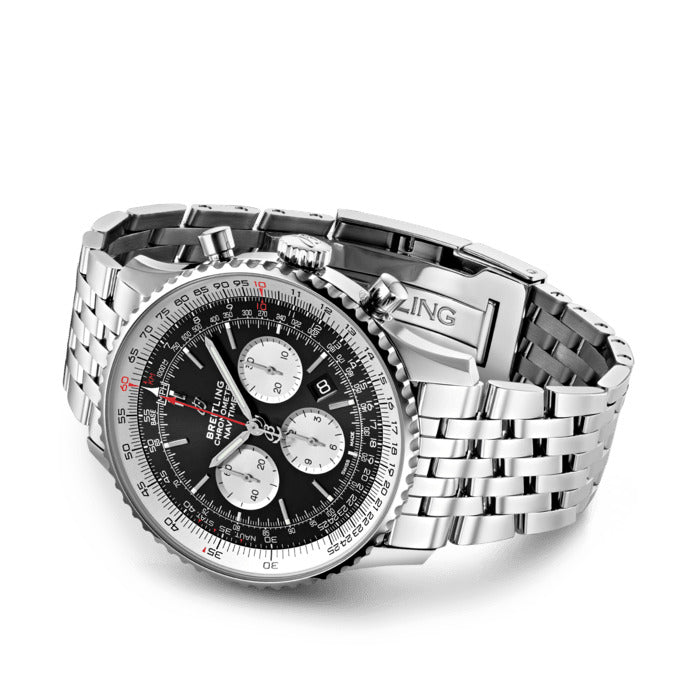 Breitling Navitimer 1 B01 Chronograph 46, Ref# AB0127211B1A1, Main view