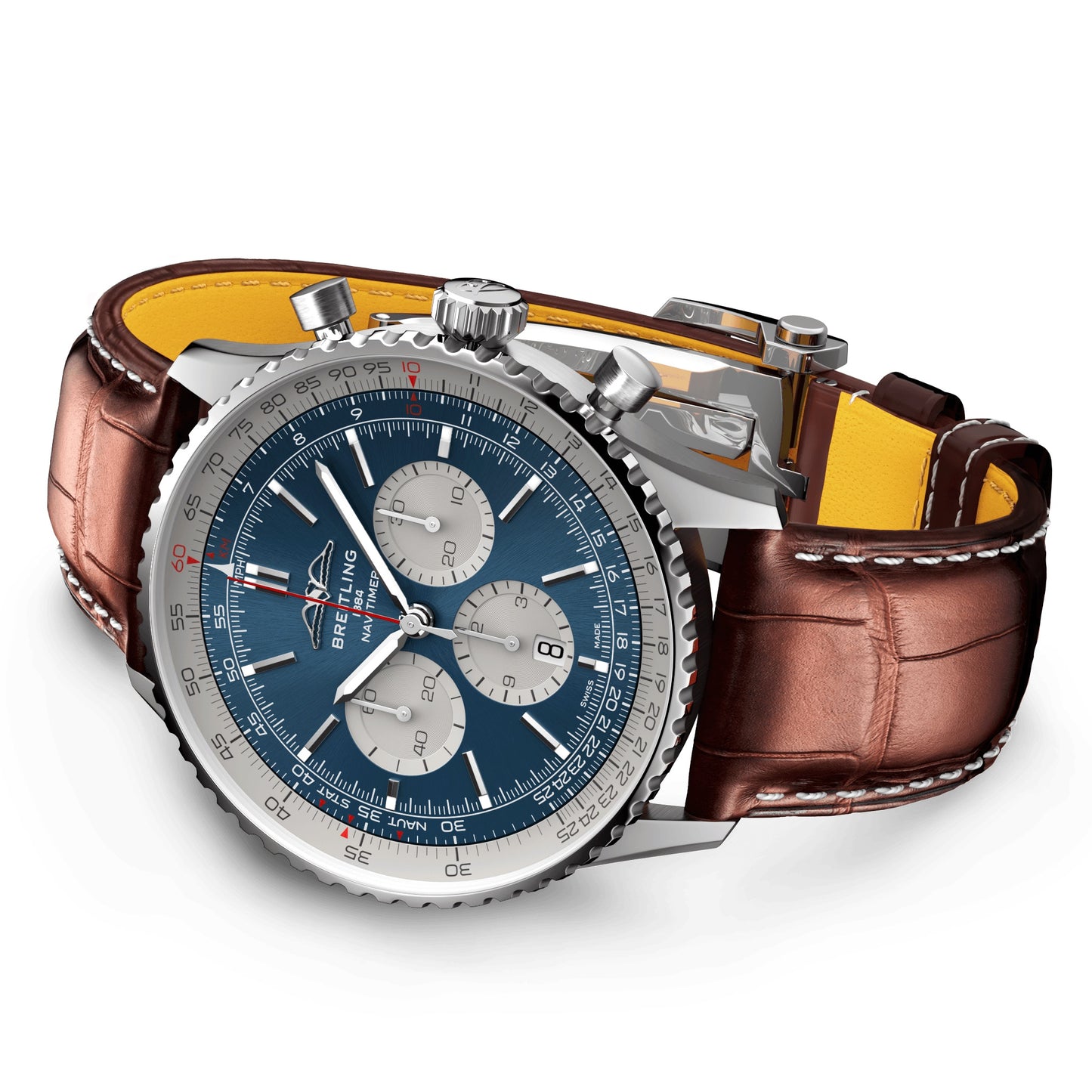 Side Breitling Navitimer B01 CHRONOGRAPH Ref# AB0137211C1P1