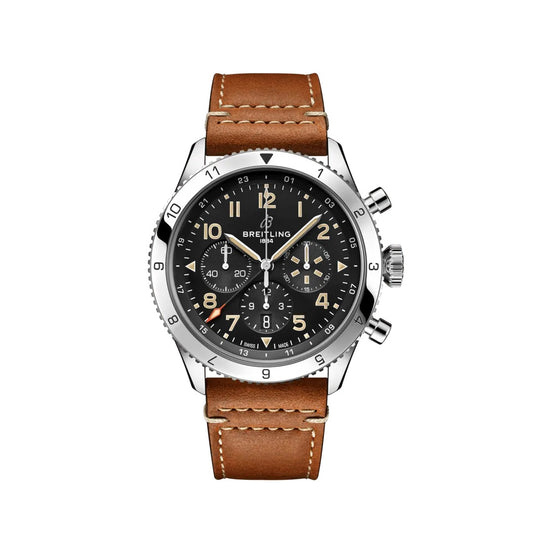 Breitling Super AVI B04 Chronograph GMT 46 P-51 MUSTANG Ref# AB04453A1B1X1