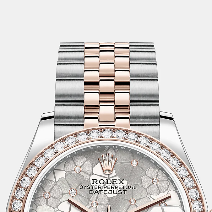 Rolex Datejust 31mm, Oystersteel and 18k Everose Gold, Ref# 278381rbr-0032, Bezel, bracelet