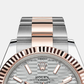 Rolex Datejust 41mm, Oystersteel and 18k Everose Gold, Ref# 126331-0017m Bezel, bracelet