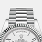 Rolex Day-Date, 40mm, Platinum, Ref# 228236-0010, Bezel, bracelet