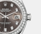 Rolex Lady-Datejust 28, Oystersteel and 18k White Gold, Ref# 279384RBR-0018, Date