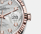 Rolex Datejust 36mm, Oystersteel and 18k Everose Gold, Ref# 126231-0037, date