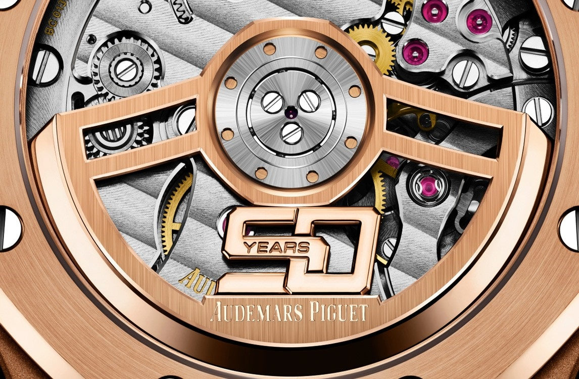 Back Audemars Piguet Royal Oak SELFWINDING "50TH ANNIVERSARY" Ref# 15510OR.OO.1320OR.01