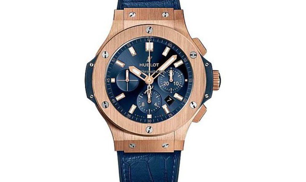 Hublot Big Bang Gold Blue 44mm, Ref#301.PX.7180.LR, Dial