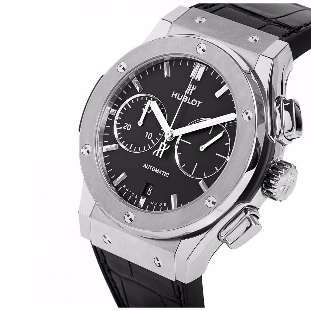 Hublot Classic Fusion Chronograph Automatic 45mm, Ref# 521.NX.1171.LR, Bezel