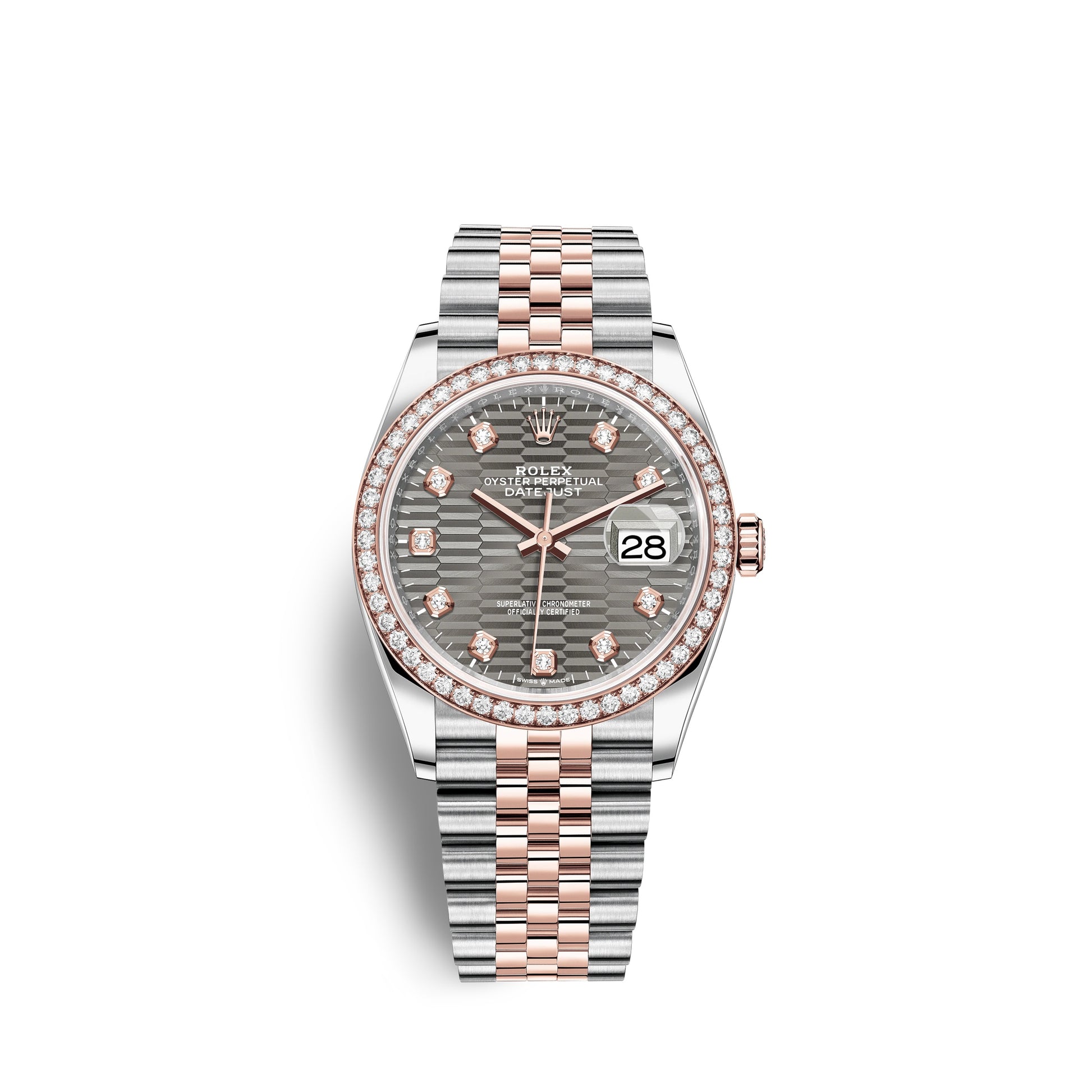 Datejust on sale 36 everose